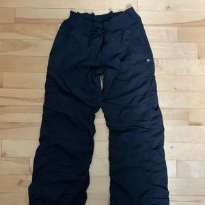 Lululemon Lined Dance Studio pants size 12